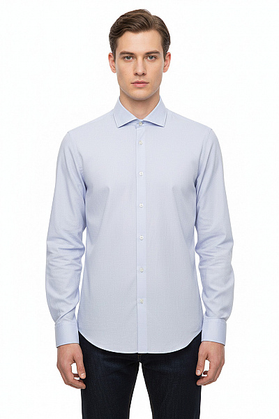 Pánská Košile Modrá Hugo Boss Vel. 41