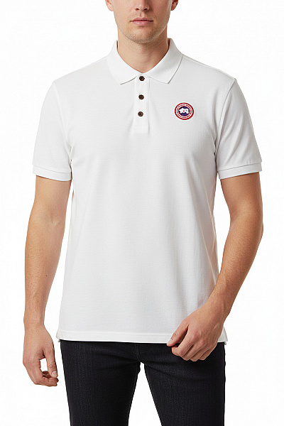 Pánské Tričko Bílé Canada Goose Vel. XL