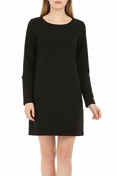 OBJECT  Šaty Pletené Černé Second Hand Vel. S