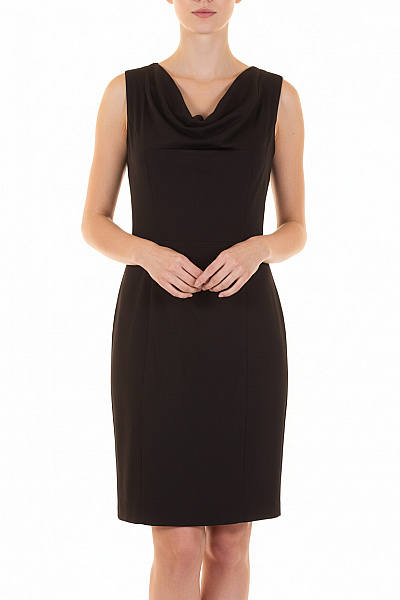 Casual Friday Šaty Černé Second Hand Vel. 38