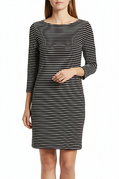 Šaty Černobílé OBJECT Second Hand Vel. M