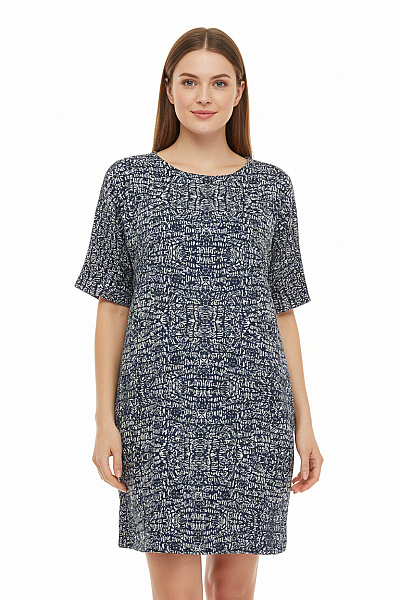 Pepe Jeans Tričkové  Šaty Modré Second Hand Vel. S