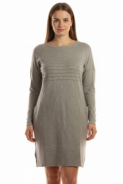 Soft Rebels  Šaty Pletené Šedé Second Hand Vel. M