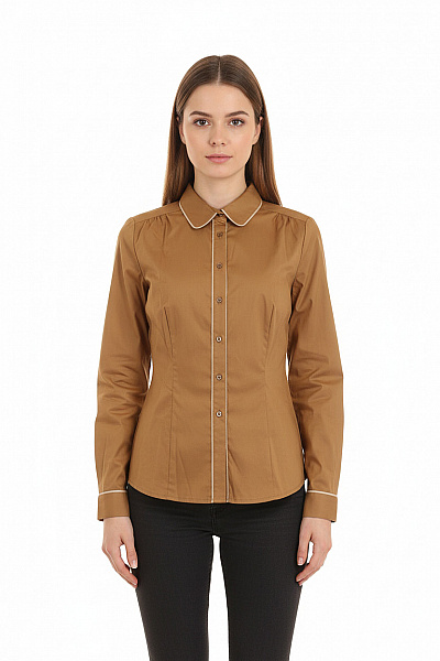 Společenská Dámská Košile Hnědá Next