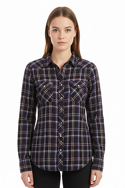 Wrangler Dámská Košile Fialová Vel. S