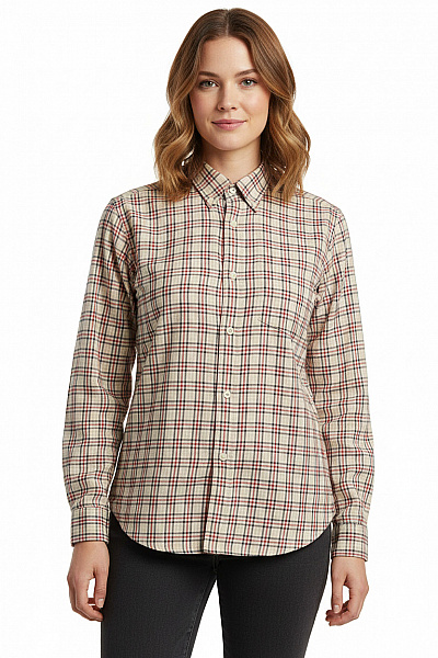 TOMMY HILFIGER Dámská Košile Barevná Second Hand Vel. M