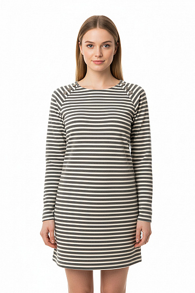 MANGO Tričkové  Šaty Šedé Vel. S