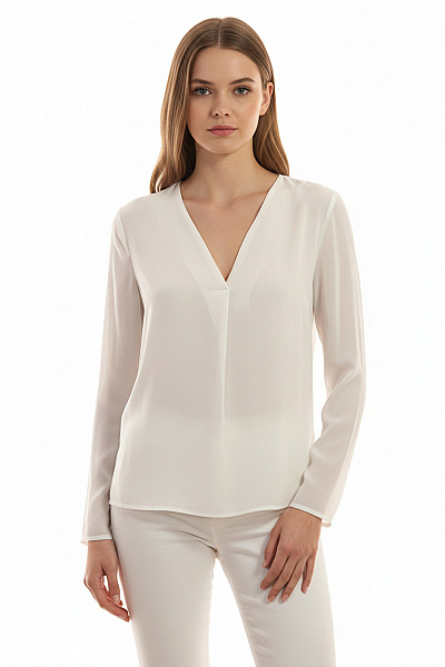  Halenka Jednobarevná Bílá Seidensticker Vel. 36