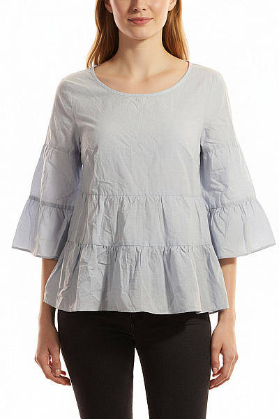 PART TWO  Halenka Jednobarevná Modrá Vel. 34