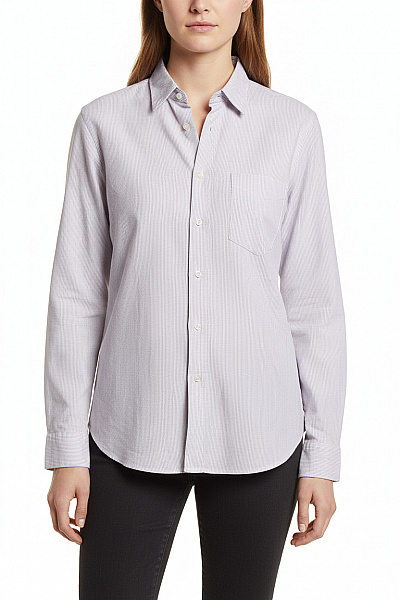 GANT Vzorovaná Dámská Košile Bílá Second Hand Vel. L