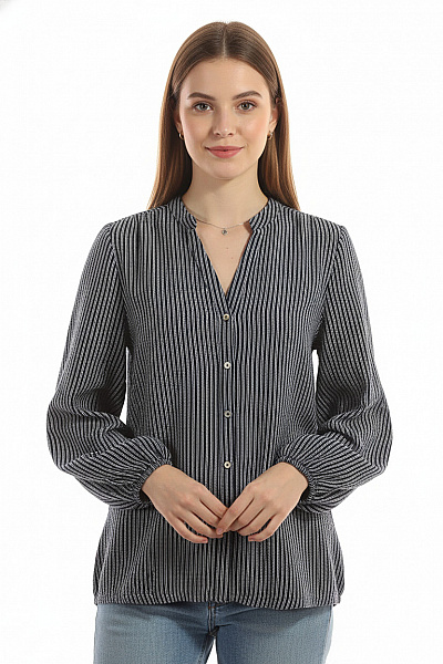 Dámská Košile Modrá ZARA Vel. S