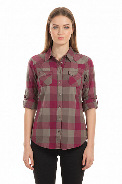 Kostkovaná Dámská Košile Barevná Gap Vel. S