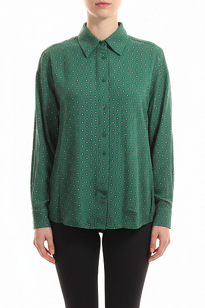 Dámská Košile Zelená Vel.  34