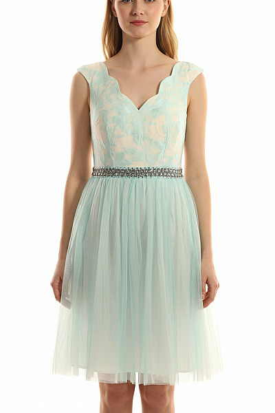 Šaty Modré Little Mistress Vel. 38