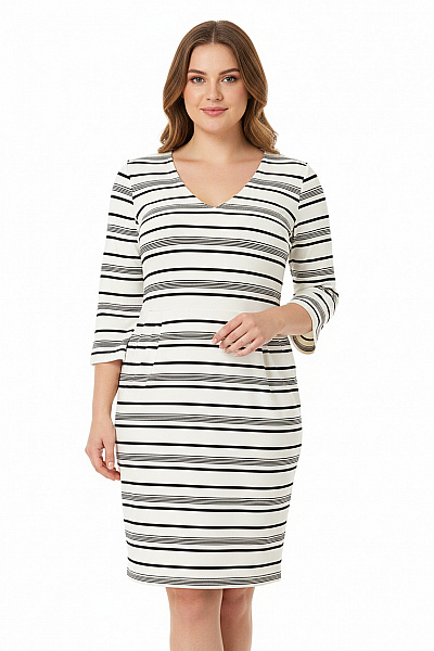 InWear Šaty Černobílé Vel. L