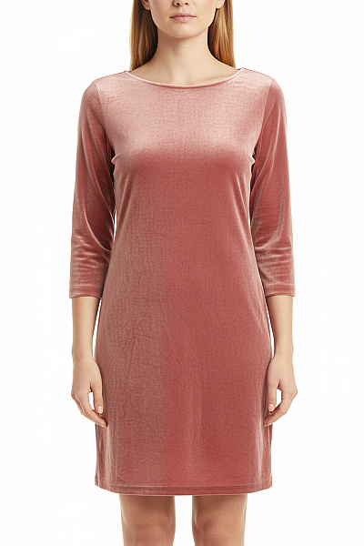 VALENTINO Tričkové  Šaty Růžové Vel. M