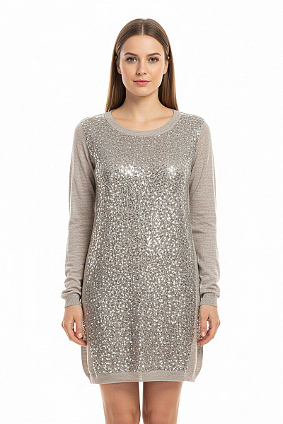 Šaty Šedé MANGO Vel.  M