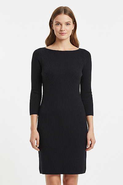 ONLY  Šaty Pletené Modré Vel.  S