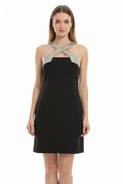 Šaty Černé Little Mistress Vel. 34