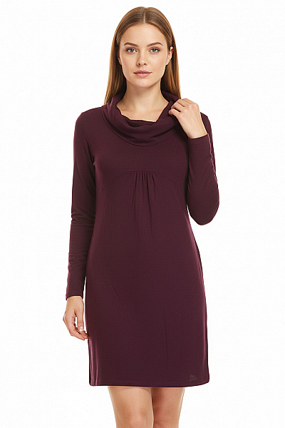 InWear Šaty Fialové Second Hand Vel. L