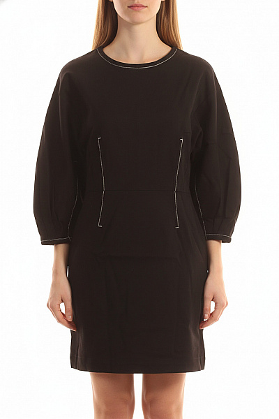 Džínové  Šaty Černé Weekday Second Hand Vel. S