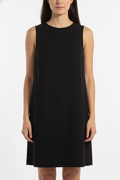 MANGO Tričkové  Šaty Černé Vel. M