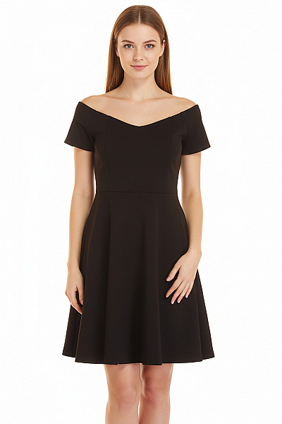 Šaty Černé Second Hand Vel. 36