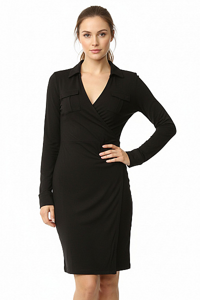 InWear Tričkové  Šaty Černé Vel. M