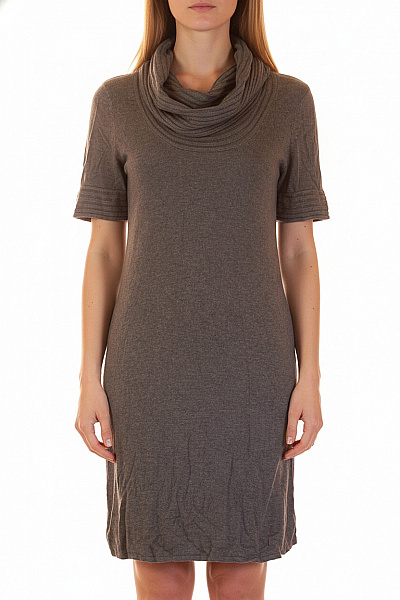 Pletené šaty Šedé S.OLIVER Vel. 40
