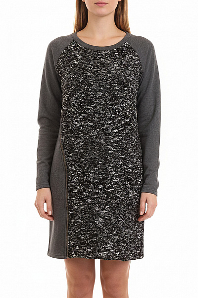  Mikinové Šaty Šedé OBJECT Vel. M