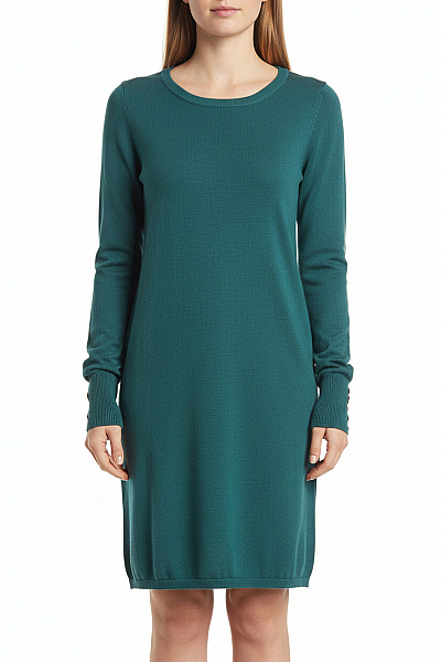  Šaty Pletené Zelené Esprit Vel. XS