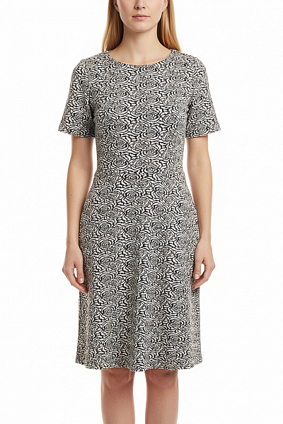 Šaty Černobílé Dorothy Perkins