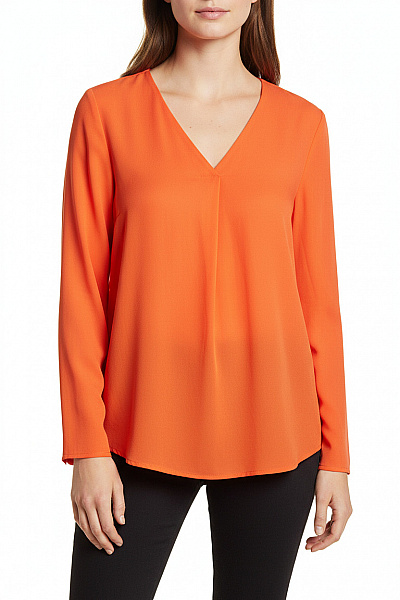 Halenka Oranžová Second Hand Vel. 42