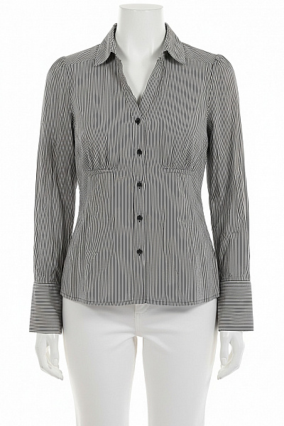 Next Dámská Košile Černobílá