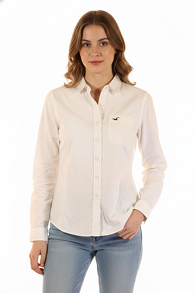 Společenská Dámská Košile Bílá Hollister Vel. S