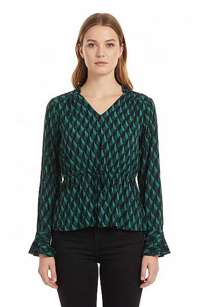 Společenská  Halenka Zelená Y.A.S Vel. L