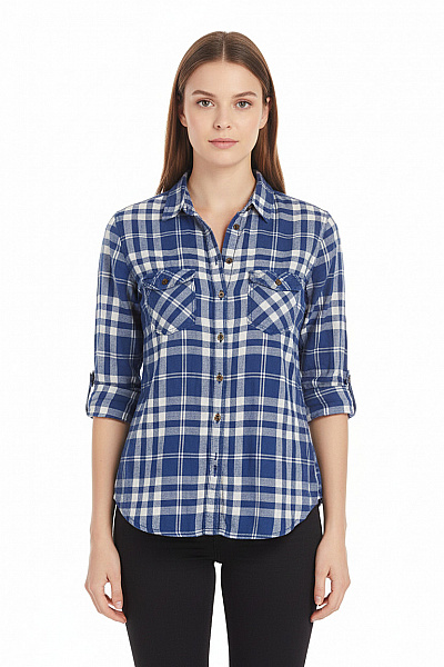 Dámská Košile Modrá Abercrombie&Fitch Vel. S