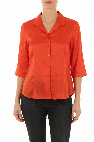 GERRY WEBER Společenská Dámská Košile Oranžová Vel. 44