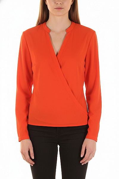 Společenská  Halenka Oranžová Vel. 36