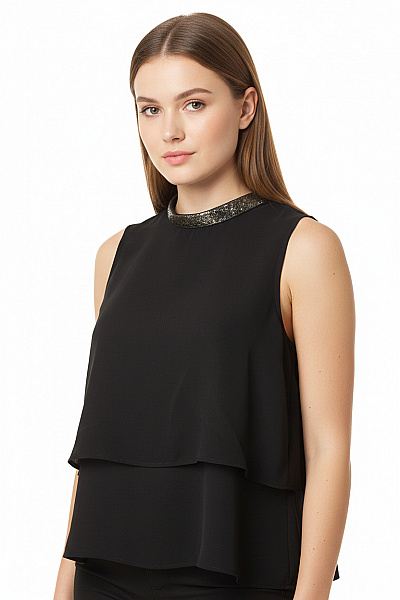 Halenka Černá ZARA Vel. S