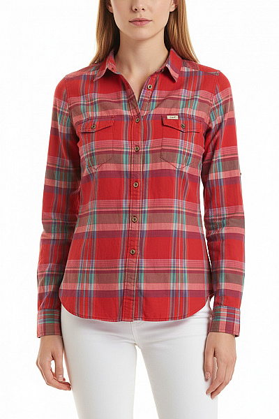 Kostkovaná Dámská Košile Barevná Lee  Vel. XS