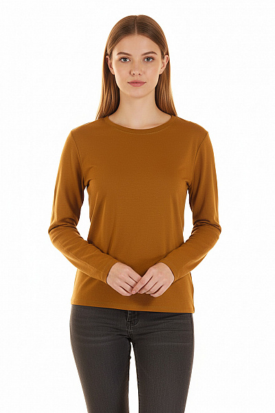 Dámské Tričko Hnědé ZARA Vel. S