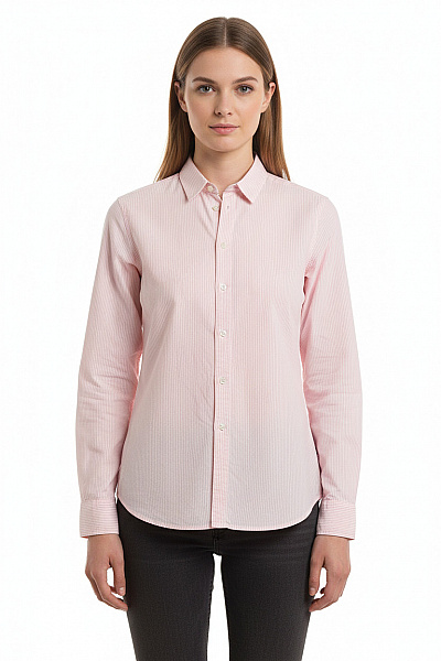 SUPERDRY Vzorovaná Dámská Košile Růžová Second Hand