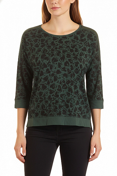 Next Dámské Tričko Zelené Second Hand Vel. 42