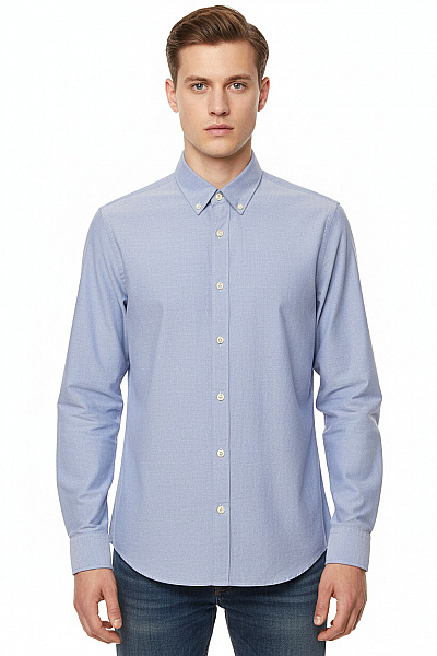 Scotch & Soda Pánská Košile Modrá Vel. S