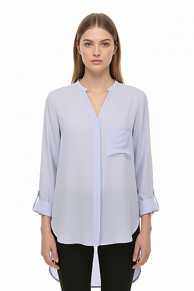 Společenská Dámská Košile Modrá SELECTED Vel. 36