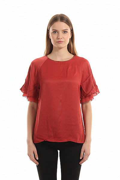 Reiss Halenka Červená Vel. 38