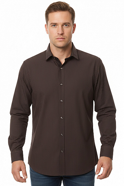 Pánská Košile Šedá Next Second Hand Vel. L