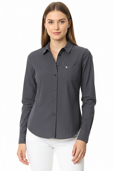 Abercrombie&Fitch Dámská Košile Modrá Vel. S