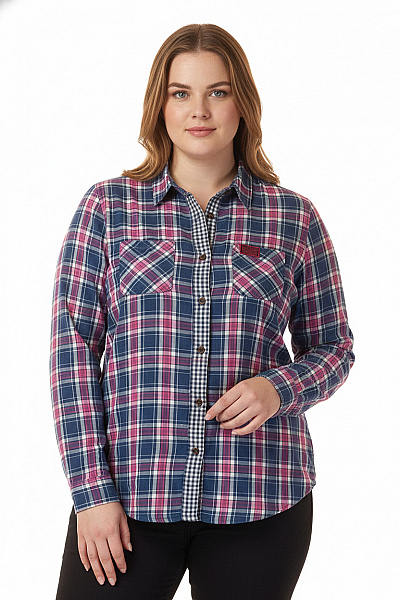 Dámská Košile Fialová SUPERDRY Vel. L